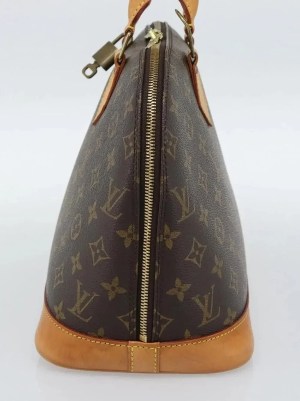 LOUIS VUITTON Monogram Alma Hand Bag M51130 LV Auth 187069V